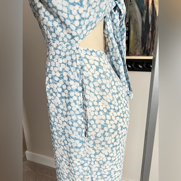 Faithfull The Brand Marija Jumpsuit Riviera Blue - Picture 6 of 7